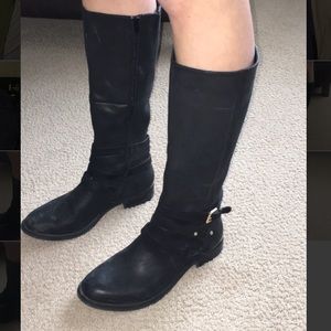 Steve Madden black riding boots